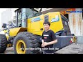 XCMG ZL50GN Wheel Loader Transporting to Algeria