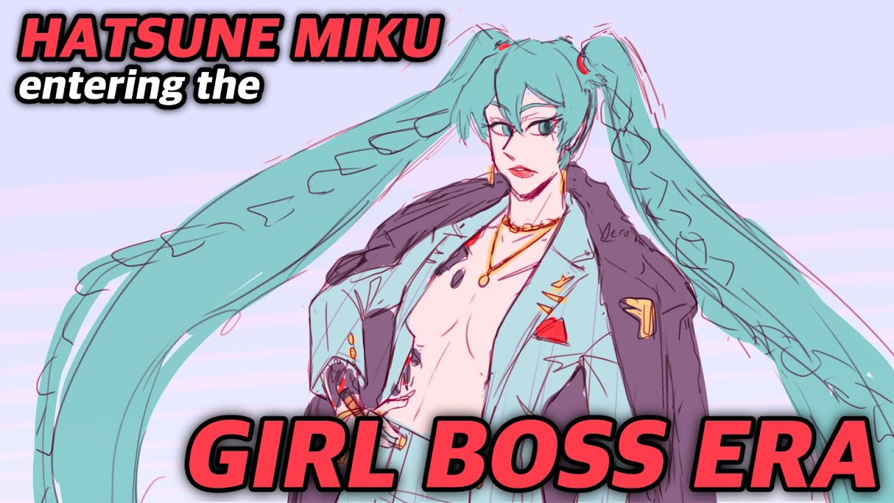 Hatsune Miku is a girl boss? | Chill Drawing Stream ✏️
