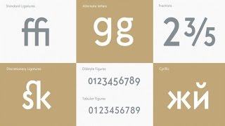 [GET] Core Sans G font family