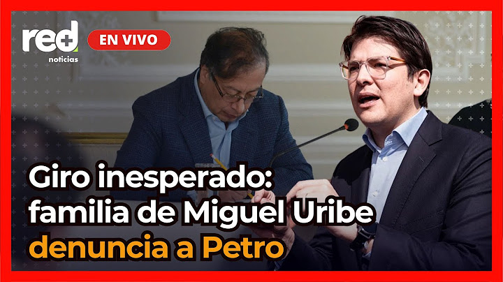 Giro inesperado: familia de Miguel Uribe Turbay denuncia a Gustavo Petro