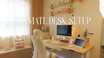 My Ultimate Desk Setup For Work & Play | Vernal Standing Desk 🍂