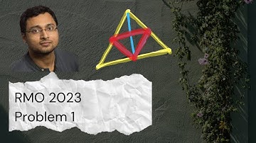 Geometry Challenge from RMO 2023 | Problem 1 | Making a New Triangle Strategy | Math Olympiad