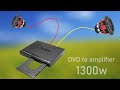 How to turn a dvd player into a amplifier  no ic  simple circuit