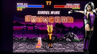 Reverse Fatalities playthrough w/ Sindel (Ultimate Mortal Kombat Trilogy)
