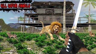 Jungle Zone helicopter Animal hunter (by Standard Games Studios) Android Gameplay [HD] screenshot 2