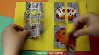 Minecraft Crafts Endless Card / Never Ending Card / Бесконечная открытка Майнкрафт / Крафтим торт