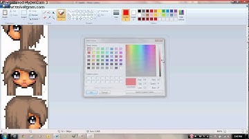 How to recolour a head on Paint for GraalOnline Era