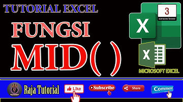 TUTORIAL EXCEL | Fungsi MID( )
