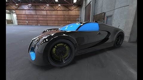 Bugatti Veyron KeyShot Vizualisation