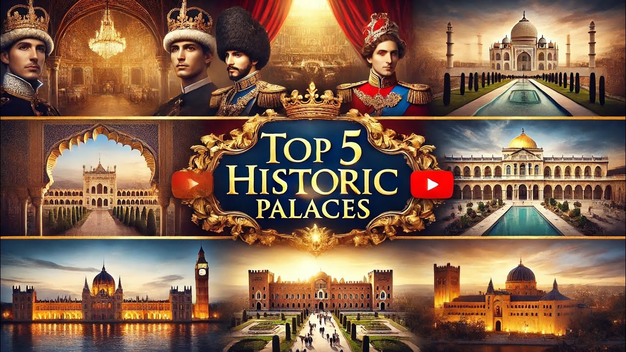 Top 5 Most Historic Palaces in the World | From Ancient to Modern
