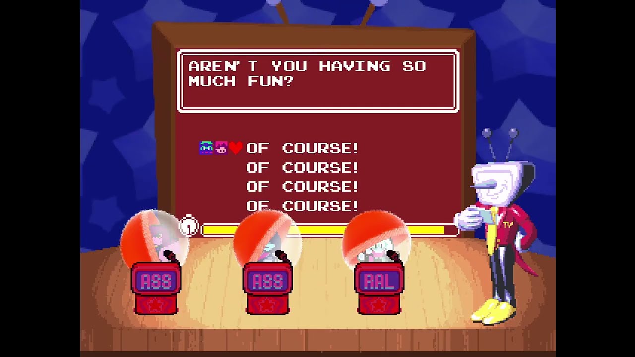 [DELTARUNE: CHAPTER 3] What happens if you don't resist in Round 3?