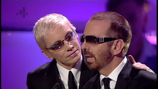 Eurythmics - Tribute and Award Acceptance Speech (UK Music Hall of Fame 2005) [HD]