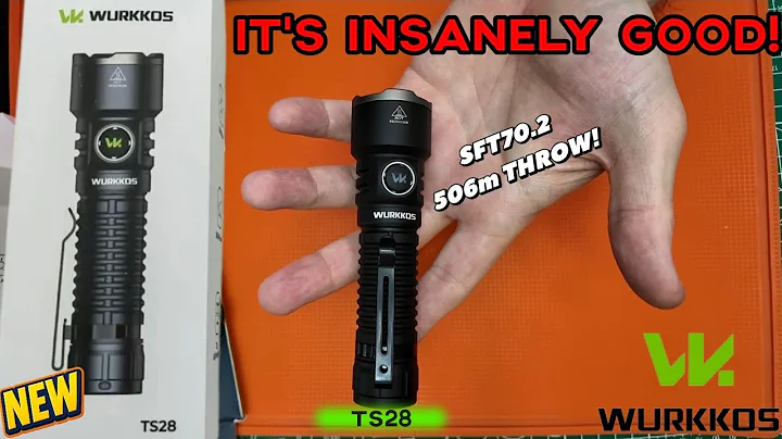 NEW Wurkkos TS28 SFT70.2 LED – 506m Throw Tabletop Review! 
