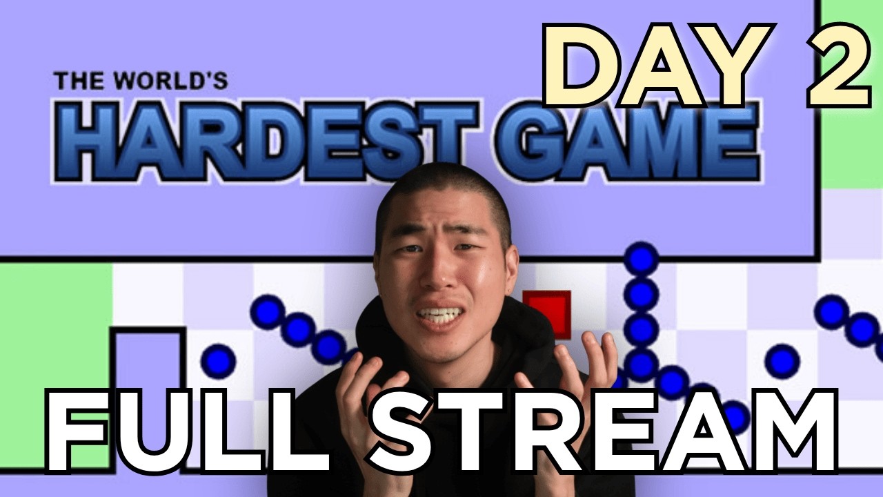 Rue Attempts to Beat The World's Hardest Game (Day 2)