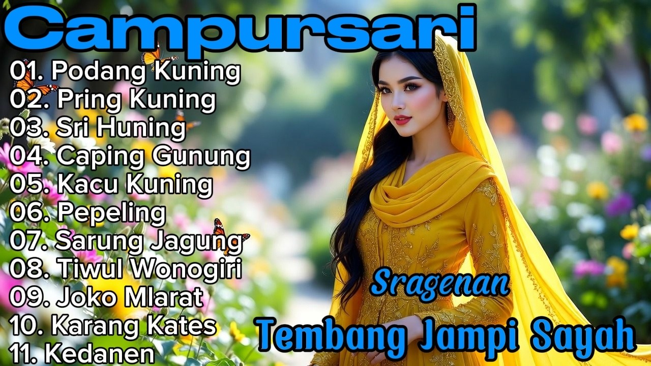 CAMPURSARI KOPLO SRAGENAN TERBARU FULL BASS ‼️ TEMBANG JAWA SRAGENAN SUPER NYAMPLENG KONCO KERJO