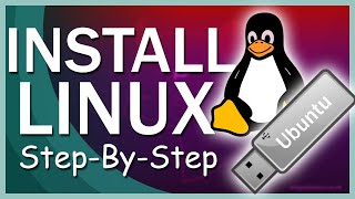 how to download and install linux from usb flash drive step-by-step guide