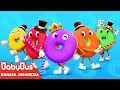 Donat Warna-warni Sedang Menari 🍩| Lagu Makanan Anak | Lagu Donat Anak | BabyBus Bahasa Indonesia