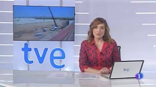 Informativo territorial TVE Castilla-La Mancha visita de obra Plataforma Logística Montepino Toledo