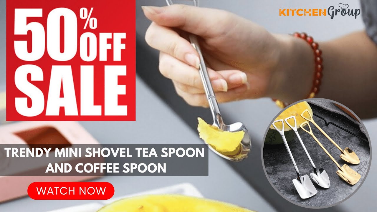 This Long-awaited Trendy Mini Shovel Tea Spoon And Coffee Spoon Has A New Deal!