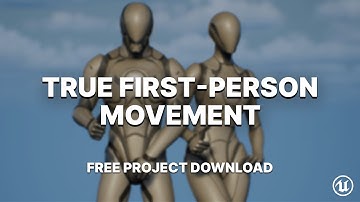 True First-Person Movement Template V1 | UPDATE TRAILER | UE5