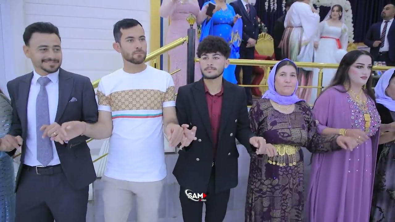 حفلة زفاف سعدي و مديحة الفنان نيشان بعدري جزء 3  تصوير شركة سام فيديو( 07830710161 )( 07829574298 )