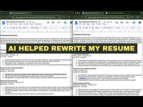 How to Use ChatGPT to Tailor Your Resume like a FAANG Recruiter in 5 Minutes