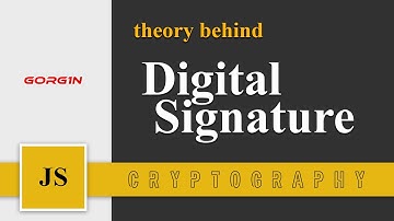 Digital Signature part 1: theory behind digital signature