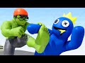 Scray Teacher 3D - NickHulk vs Rainbow Blue - NickHulk Protects Nick vs Tani from Bullying