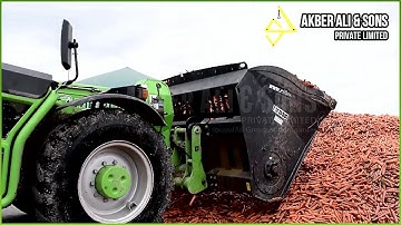 2 MW system   telehandler feeds 100 t per day use (Akber Ali & Sons)