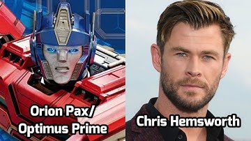 Characters & Voice Actors - Transformers One