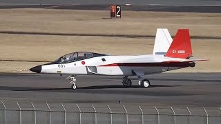 X-2(ATD-X・先進技術実証機)タキシーチェック・名古屋2016.02.11