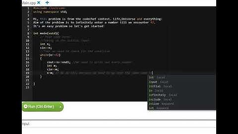 Life, the Universe, and Everything | CodeChef Problem(Easy)