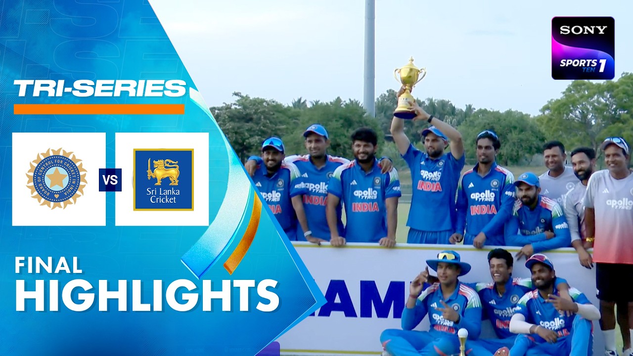 Sri Lanka A vs India A | Final | Highlights | Tri Nation A Series 2026