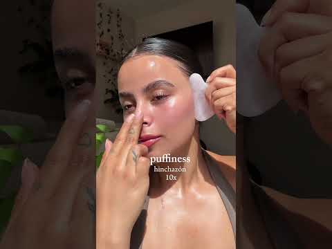 Gua sha tutorial fácil 🤍✨ perfecto en las mañanas para definir tu rostro