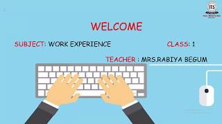 LESSON-1- COMPUTER-A MAGIC MACHINE AND LESSON-2-COMPUTER-ITS PARTS  CLASS 1  WORK EDUCATION LS 1 & 2