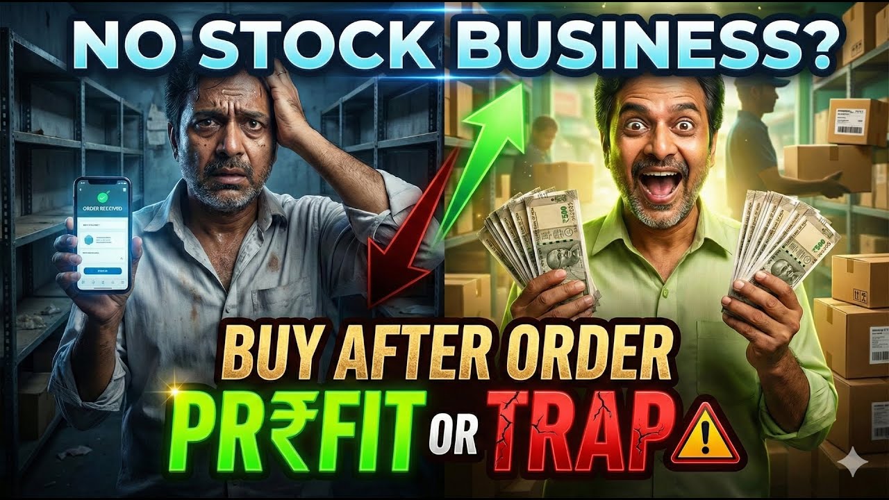 🔥Zero Stock Business Idea That Can Destroy OR Save You