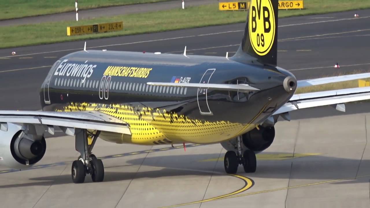 Bvb Flugzeug Eurowings Bvb Flugzeug Eurowings
