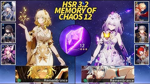 E0S1 Aglaea Hypercarry & E0 Castorice True Damage | Memory of Chaos 12 Honkai Star Rail 3.2