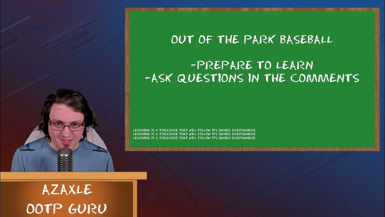 Understanding Pitching Attributes Out of the Park Baseball 22 YouTube