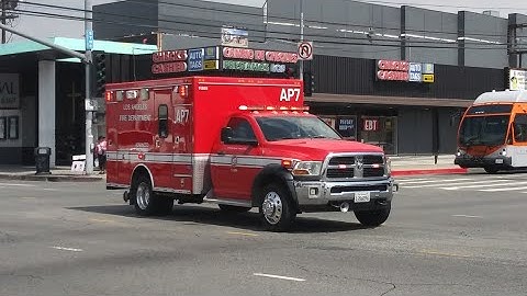 LAFD Advanced Provider 7 Responding