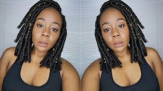 Hi guys, here is a quick share on how i did these short faux locs for
my long weekend away to paris. if you remember the last time goddess
it...