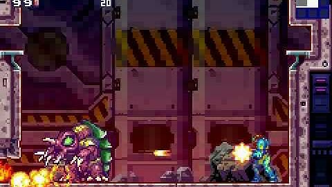Metroid Fusion First Boss no damage