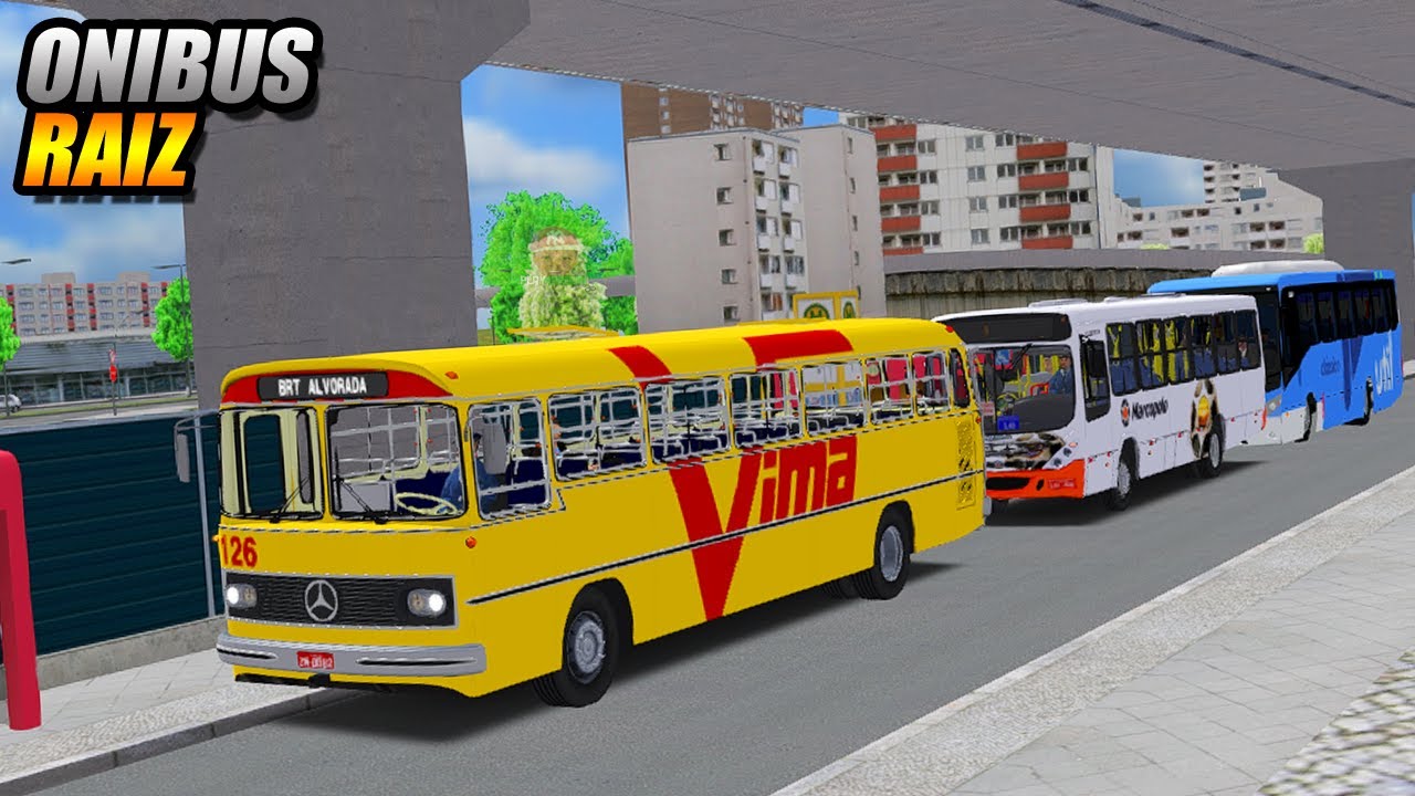 ONIBUS RAIZ NO LUGAR DOS ONIBUS NOVO !!! OMSI 2 - G27