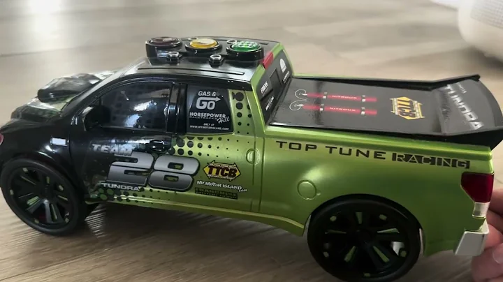 Christmas Demo 2011 T.S.I. Road Rippers Come Back Racers Tundra on low batteries