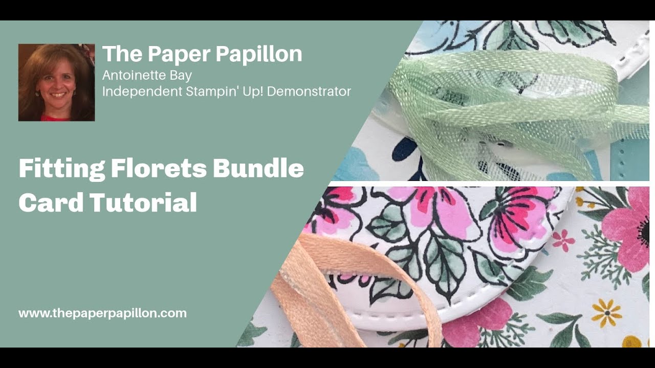 Card Tutorial using the Fitting Florets Bundle