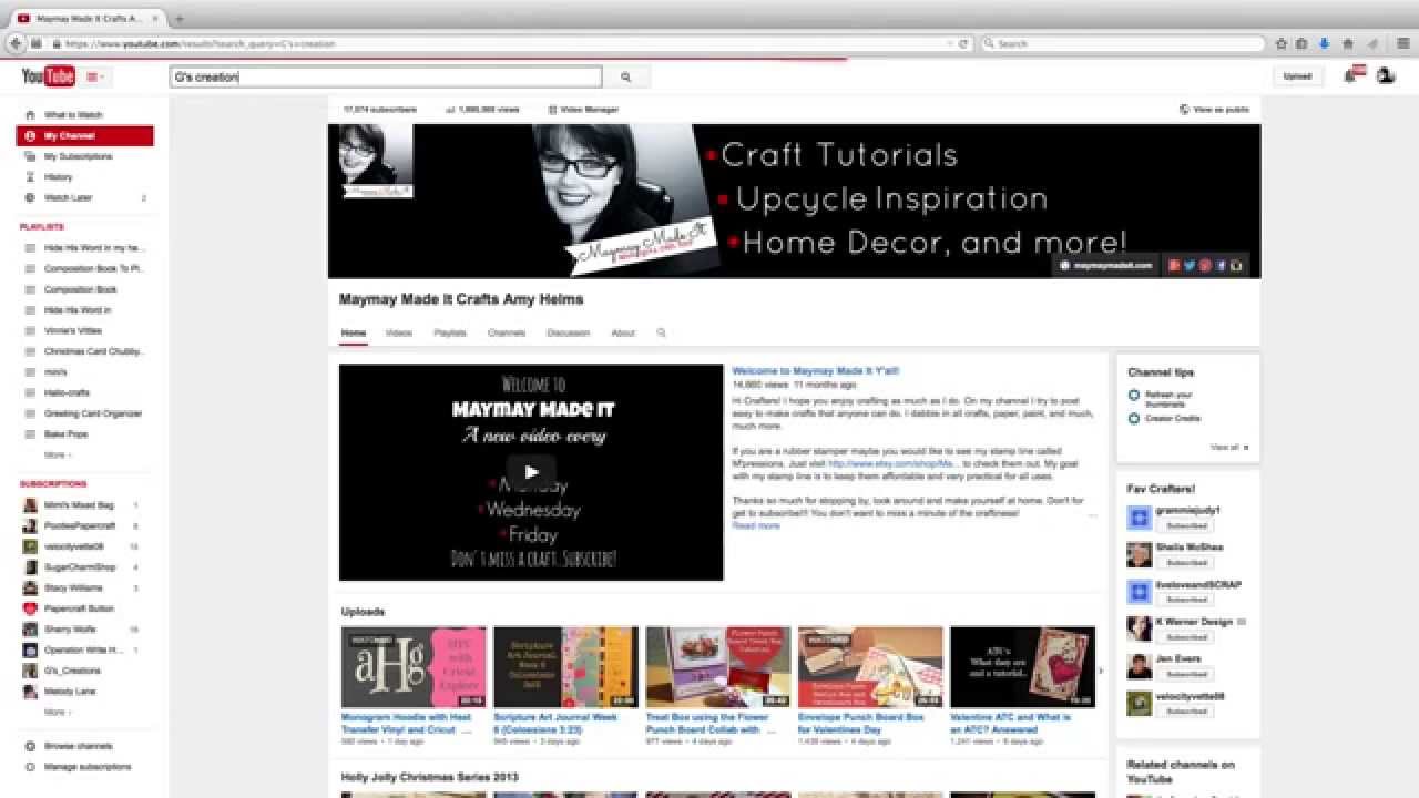 How to get an email when a new YouTube video is uploaded card making happy birthday
