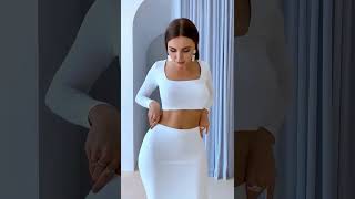 She looks gorgeous in these outfits #shorts