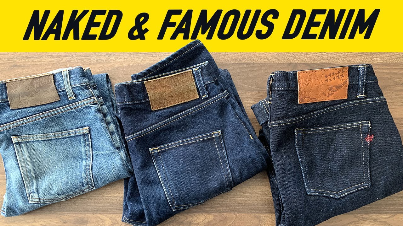 DENIM REVIEW: How Good Are Naked and Famous Jeans - YouTube