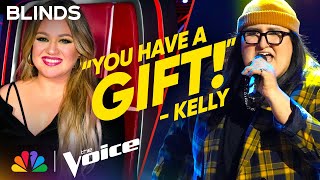 Deaf Artist ALI Performs "Killing Me Softly With His Song" | The Voice Blind Auditions | NBC