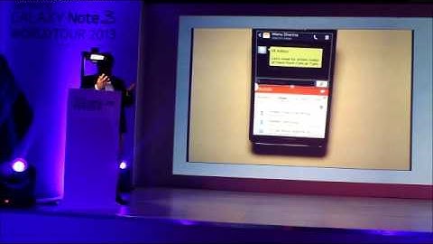 Galaxy Note 3 New Multi Window Feature Demo